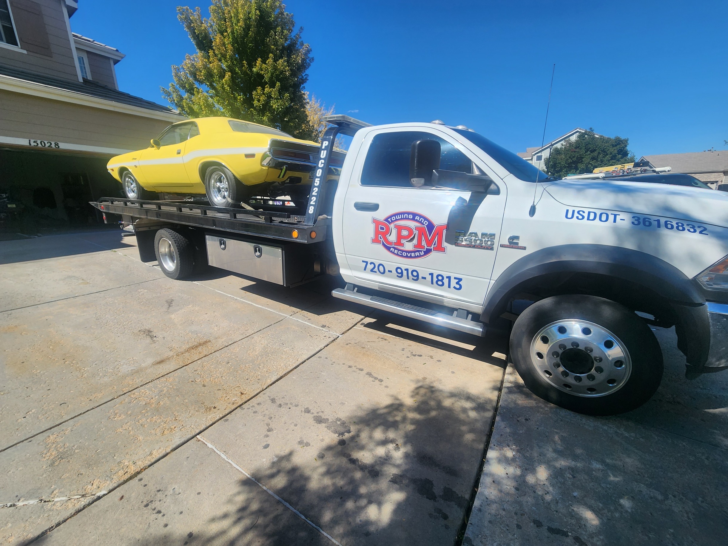 this image shows towing services in Wheat Ridge, CO